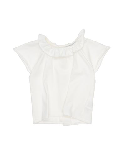 Aletta Babies'  Newborn Girl Blouse White Size 3 Cotton, Elastane