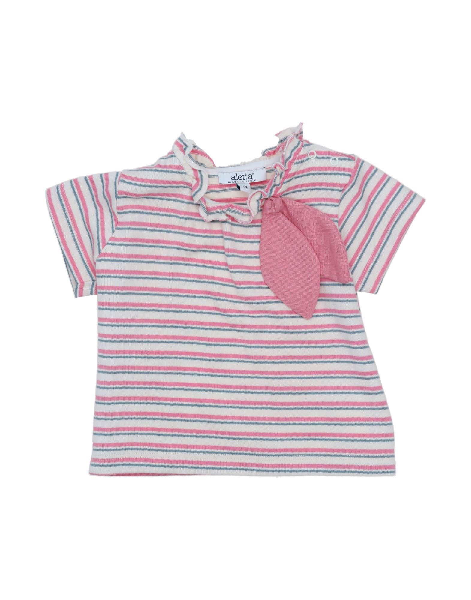 Aletta Kids'  T-shirts In Pink