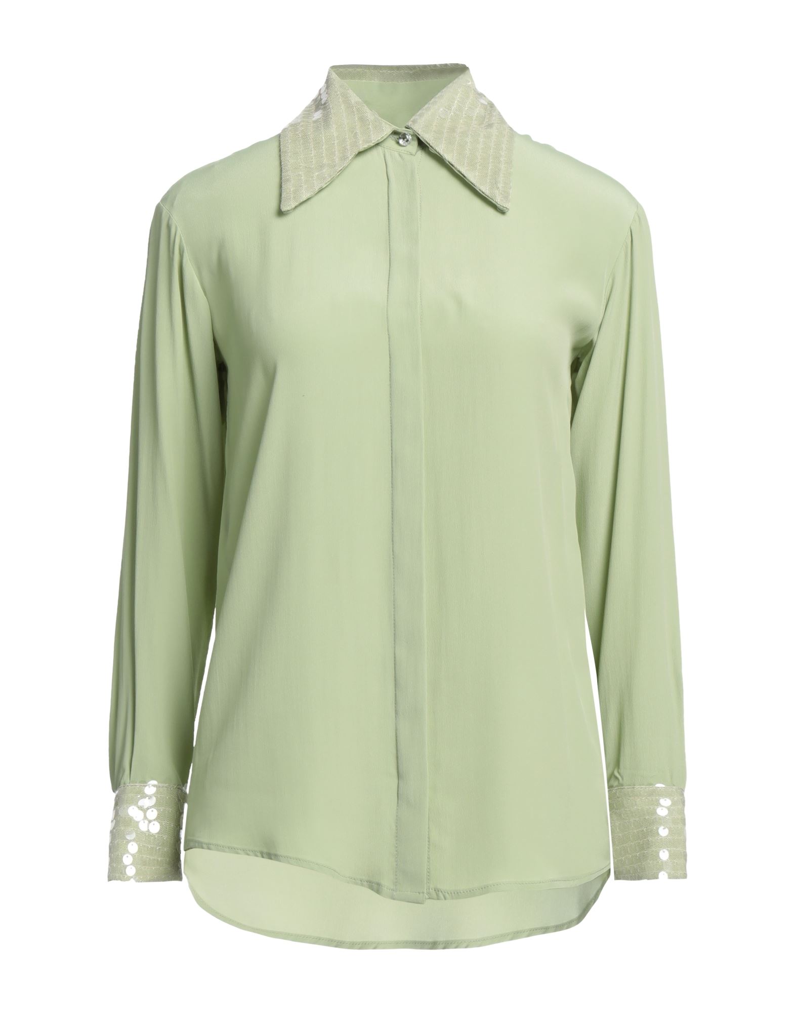 Ottod'ame Shirts In Sage Green