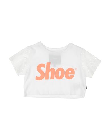 Shoe® Babies' Shoe Toddler Girl T-shirt White Size 4 Cotton