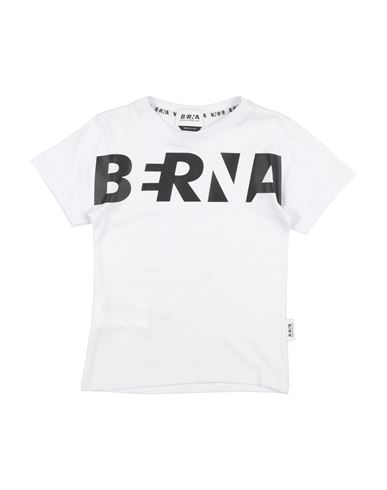 Berna Babies'  Toddler Boy T-shirt White Size 4 Cotton