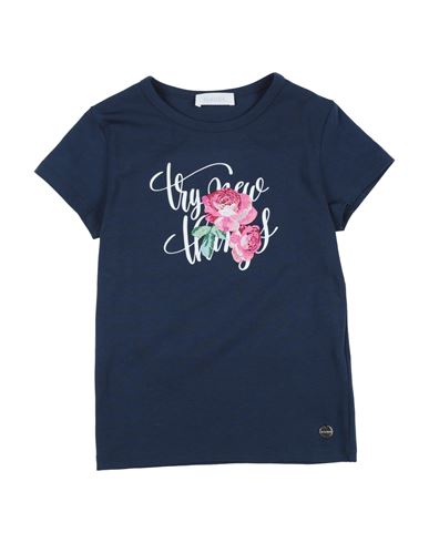 Gaudì Babies'  Toddler Girl T-shirt Midnight Blue Size 6 Cotton, Elastane