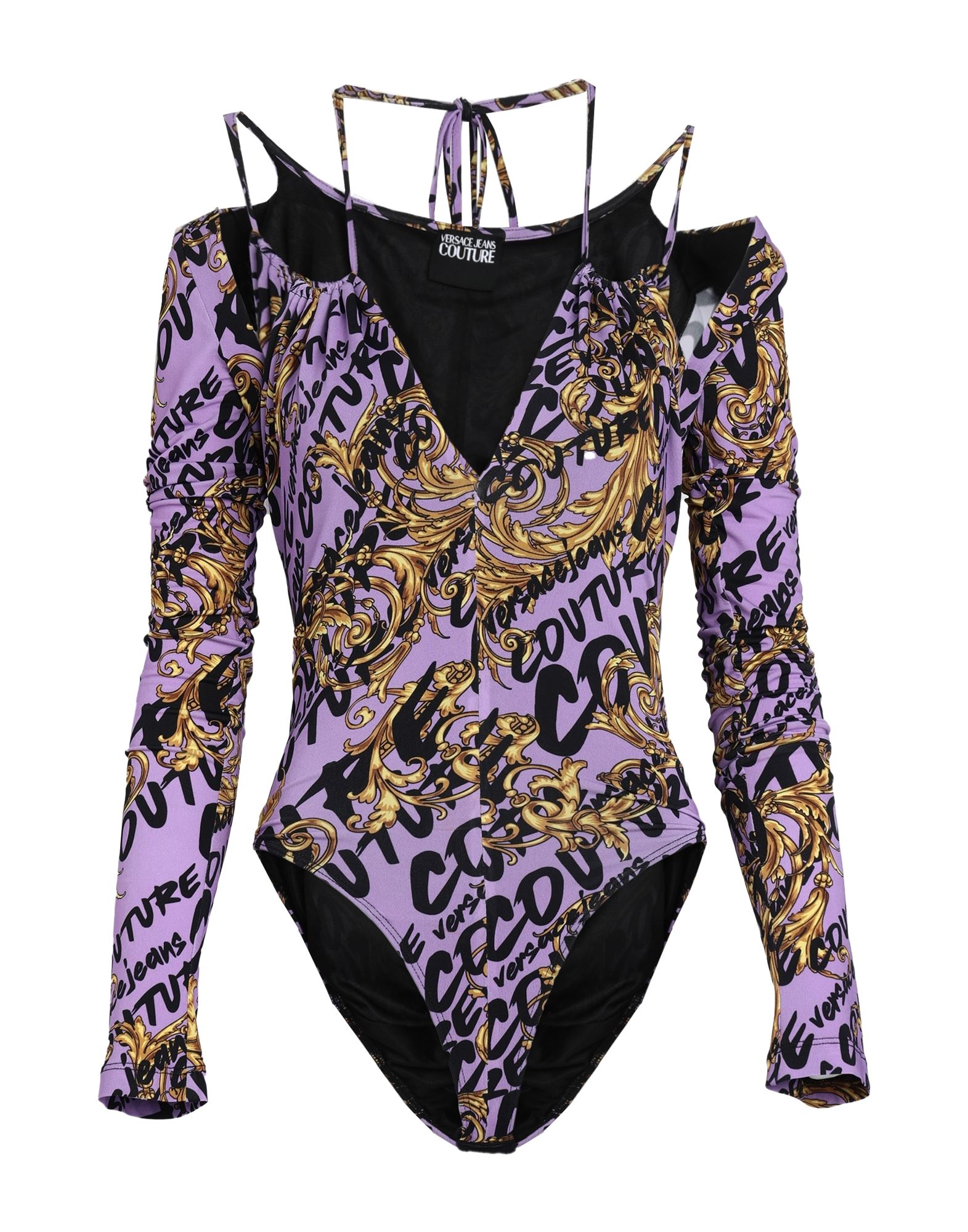 Versace Jeans Couture Tops In Purple