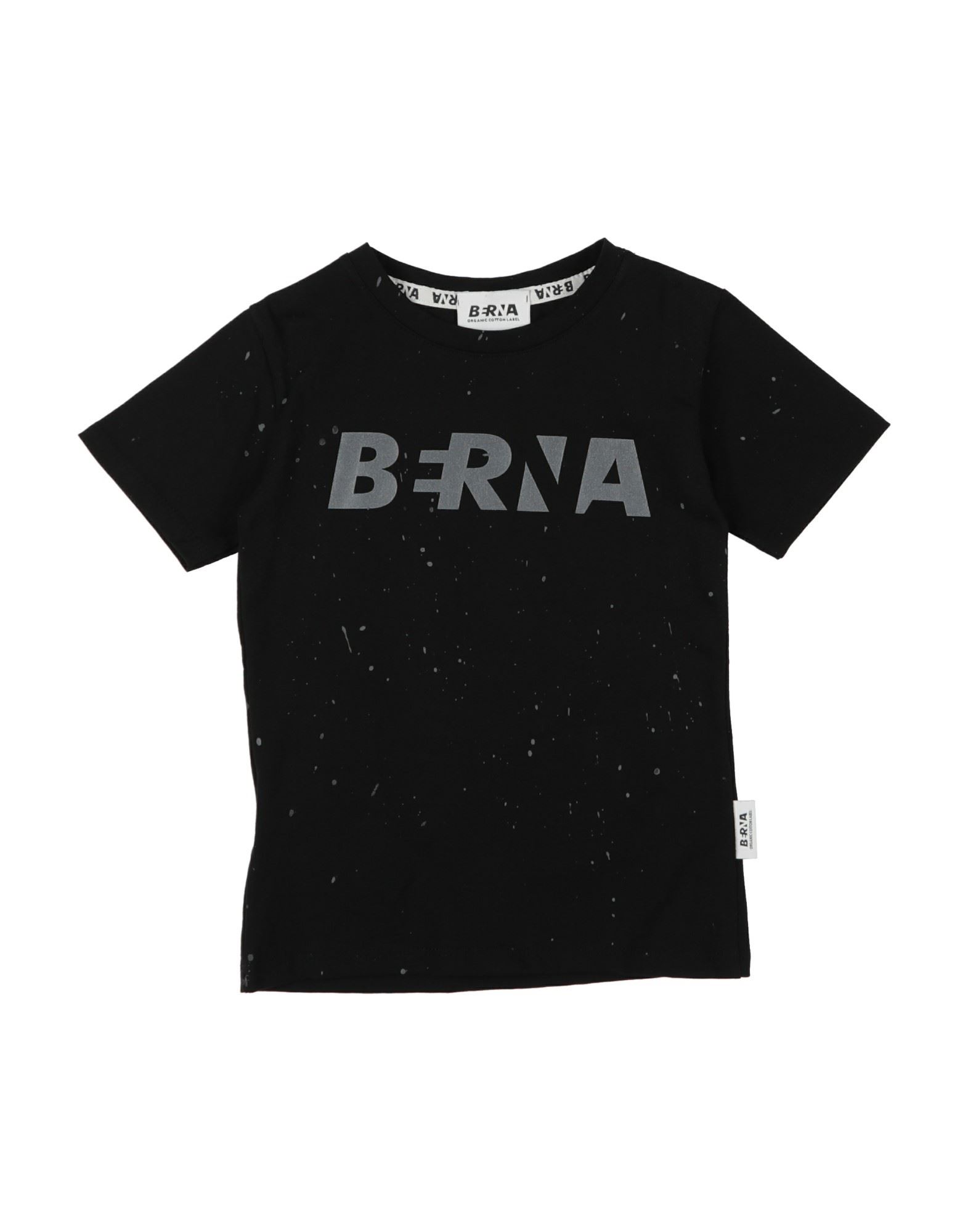 Berna Kids'  T-shirts In Black