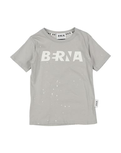 Berna Babies'  Toddler Boy T-shirt Light Grey Size 4 Cotton