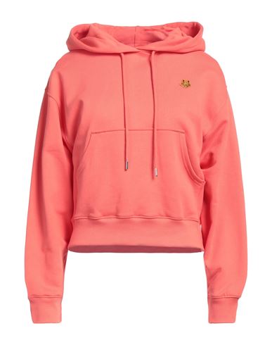 Kenzo Woman Sweatshirt Tomato Red Size Xl Cotton, Elastane In Red