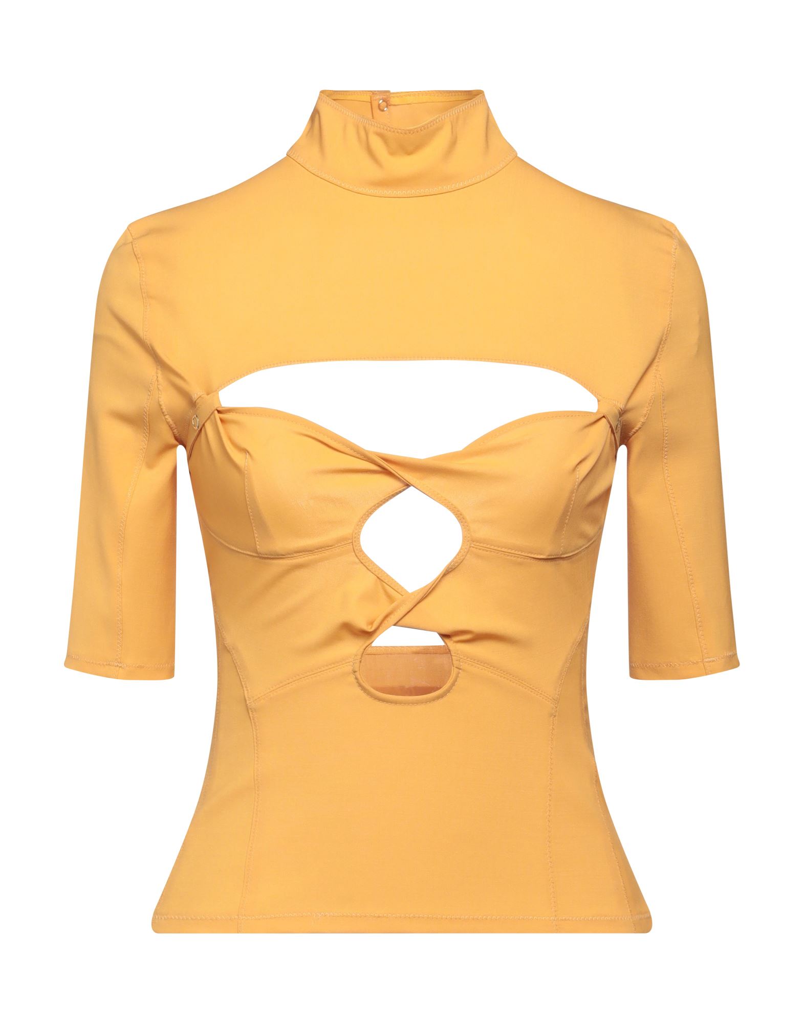 Jacquemus T-shirts In Yellow