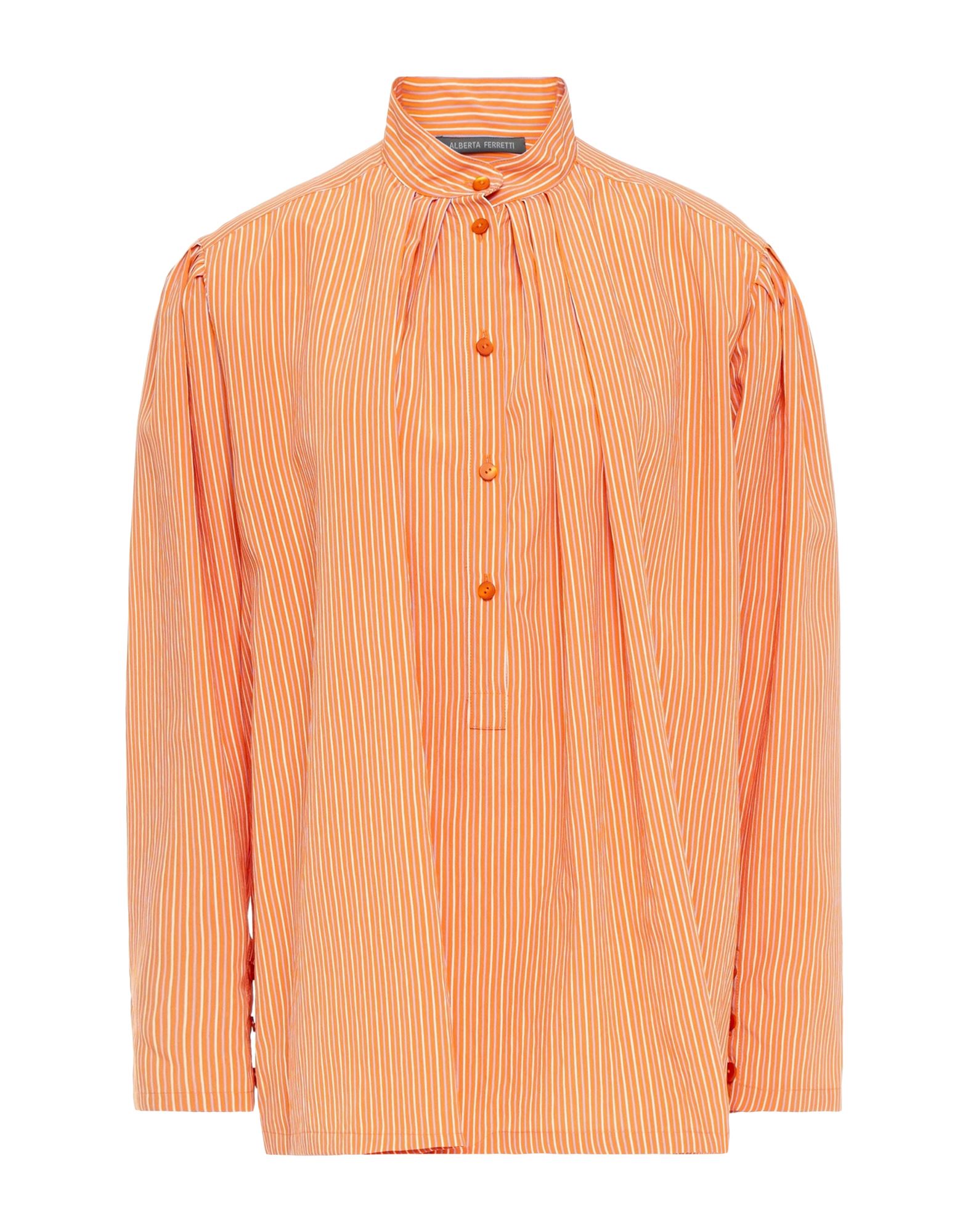 Alberta Ferretti Shirts In Orange