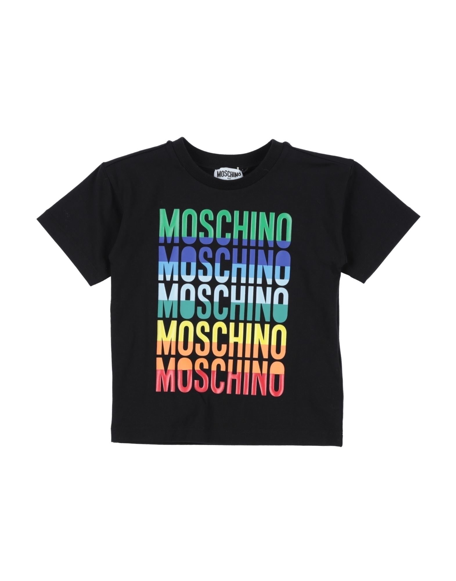 Moschino Kid T-shirts In Black