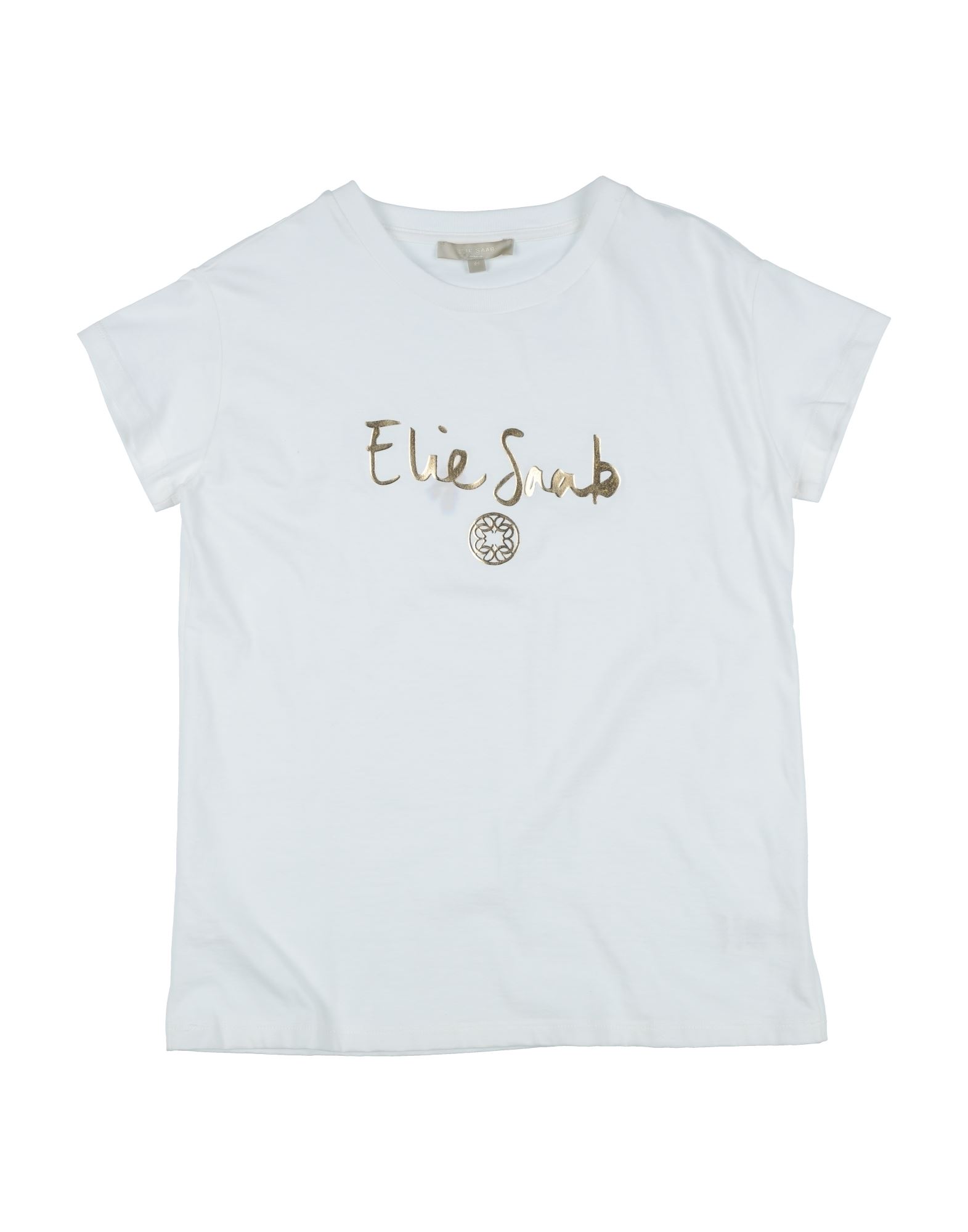 Elie Saab Kids'  T-shirts In White