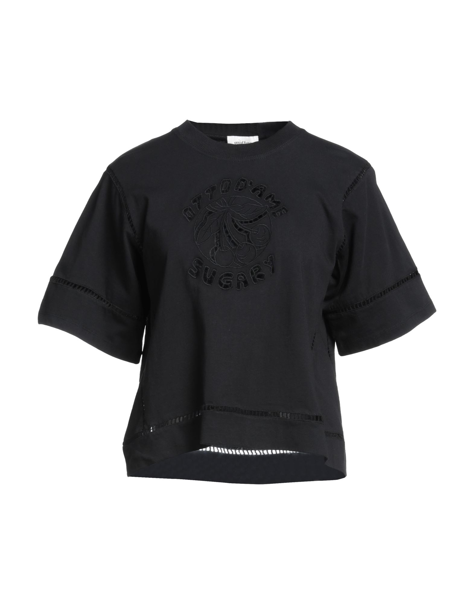 Ottod'ame T-shirts In Black