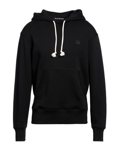 Shop Acne Studios Man Sweatshirt Black Size M Cotton