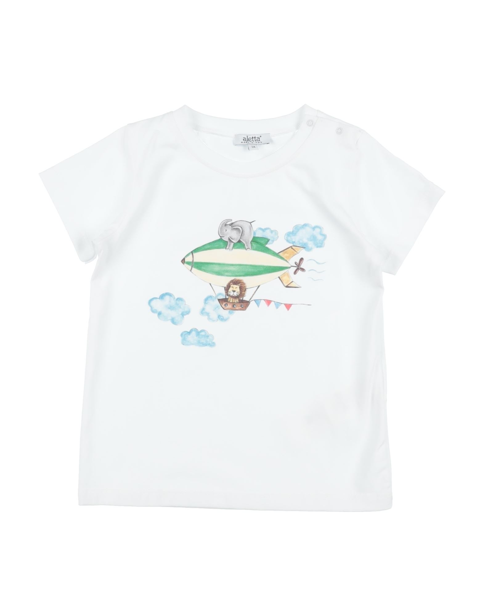 Aletta Kids'  T-shirts In White