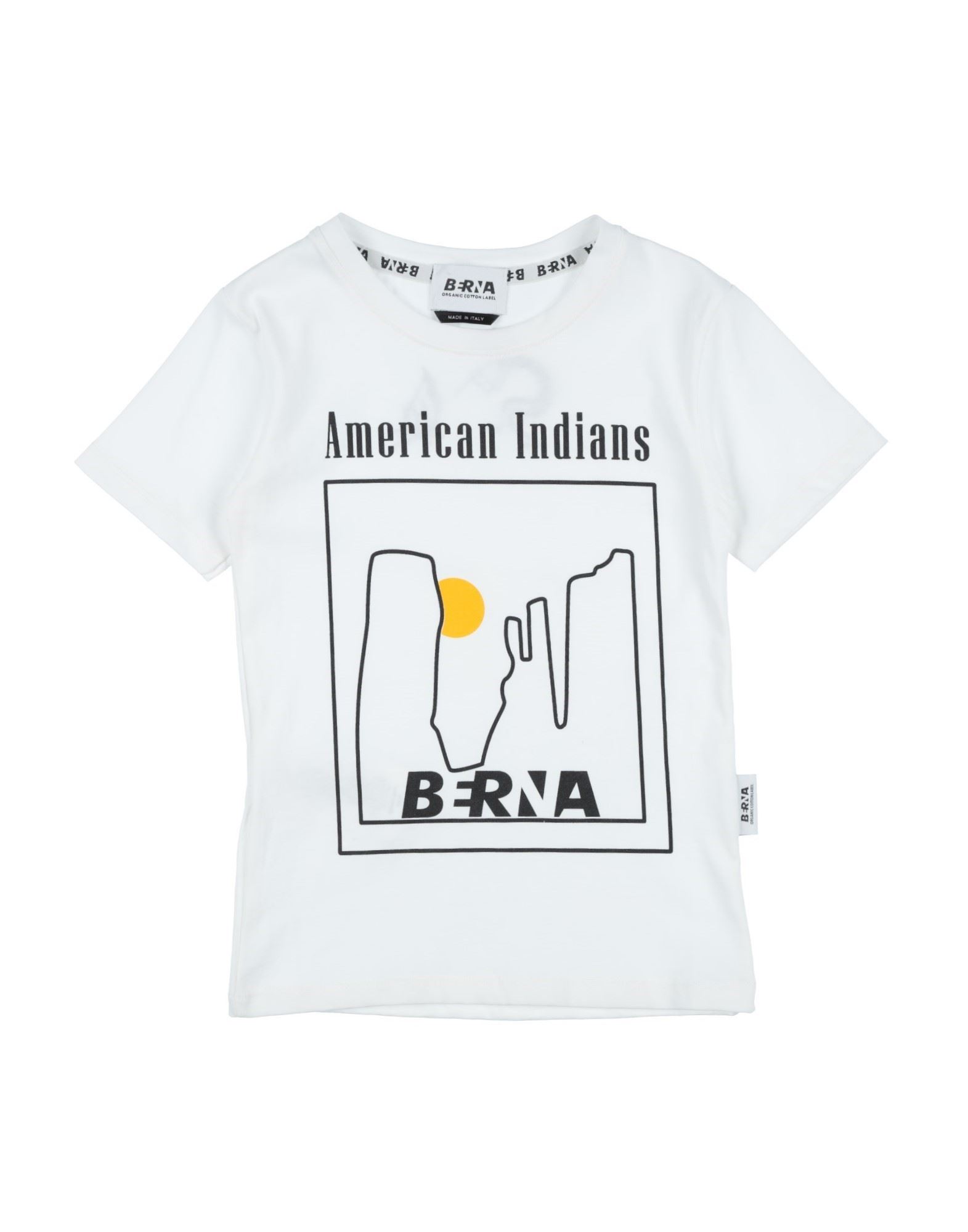 Shop Berna Toddler Boy T-shirt Ivory Size 4 Cotton In White
