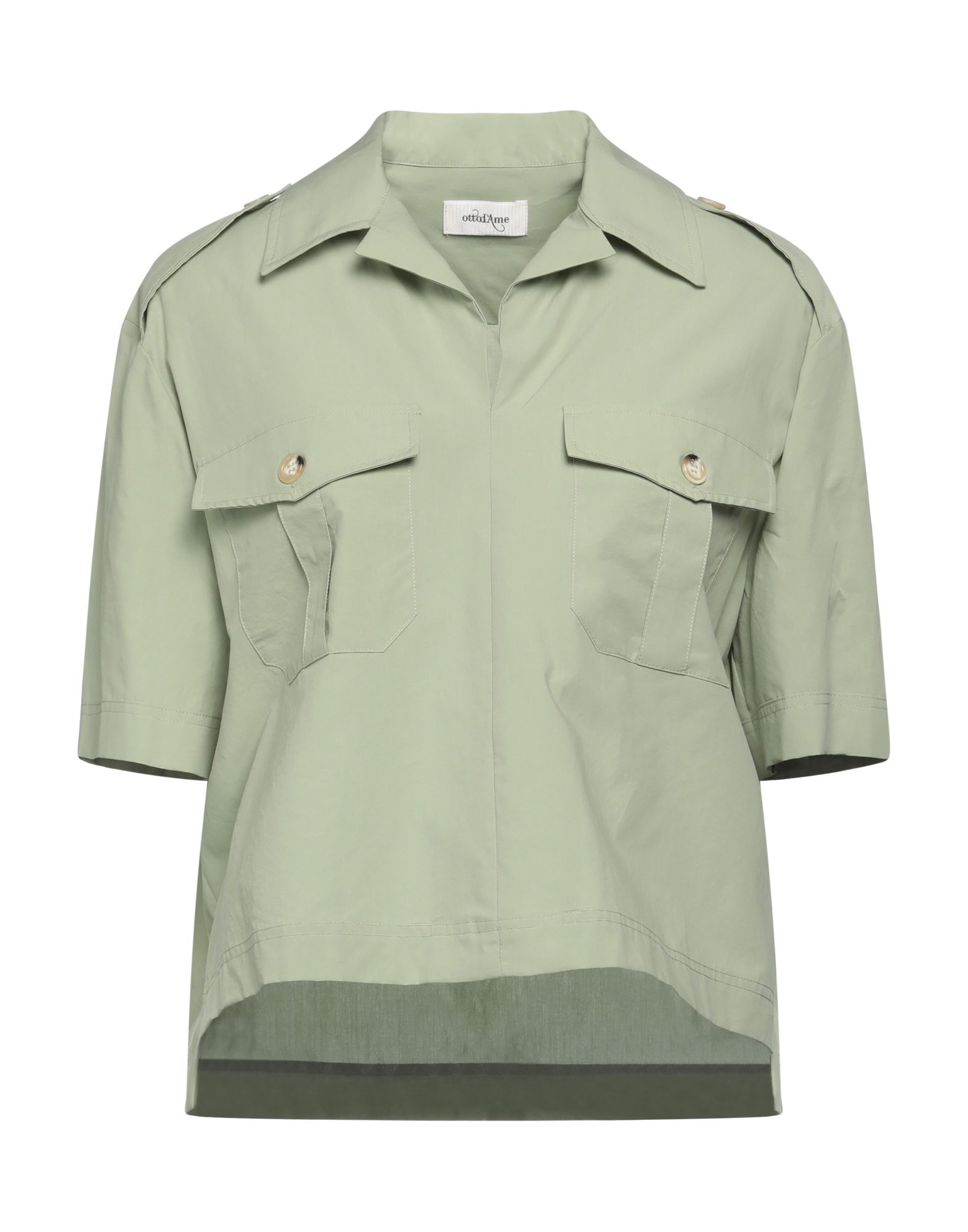 Ottod'ame Blouses In Sage Green