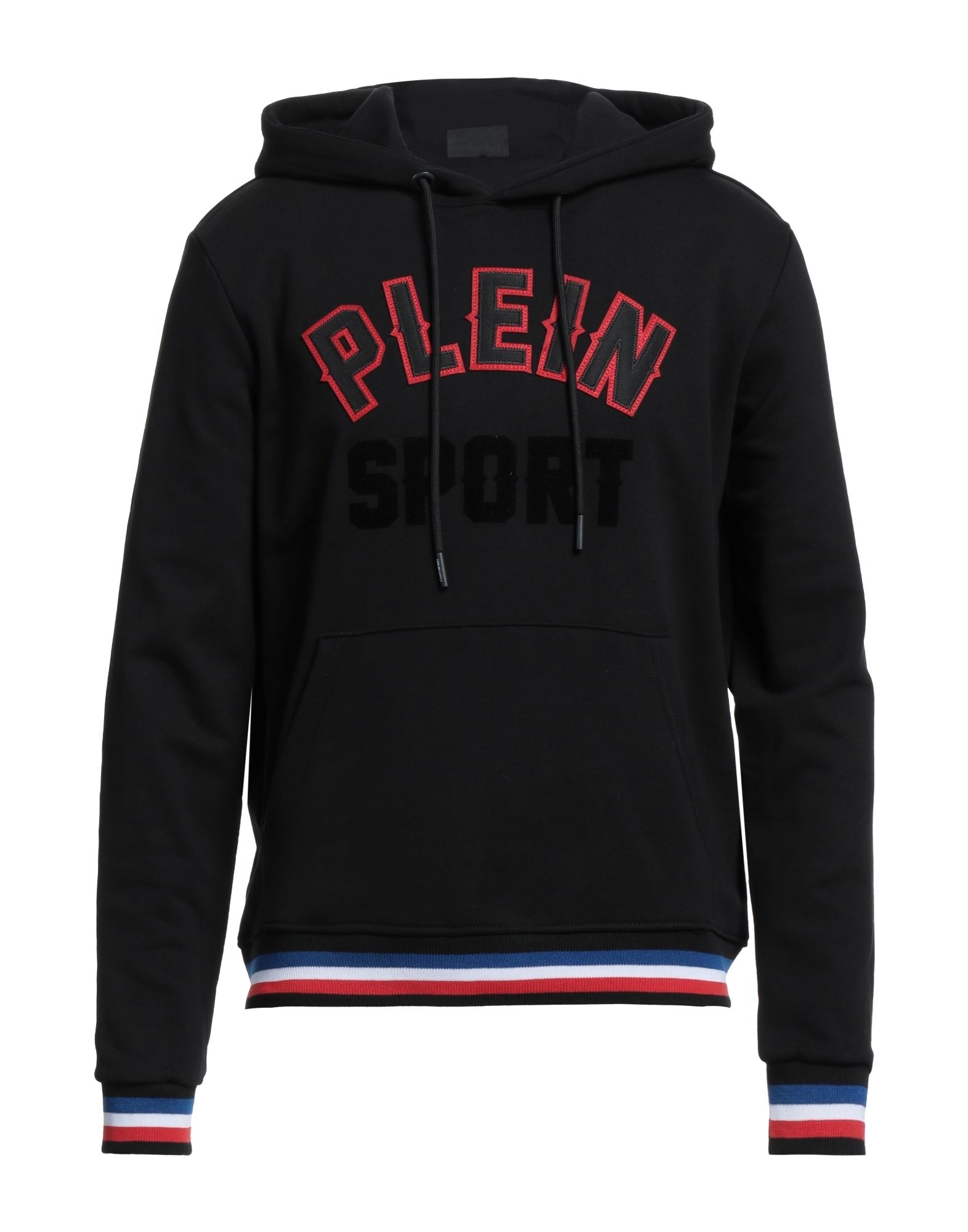 Shop Plein Sport Man Sweatshirt Black Size S Cotton