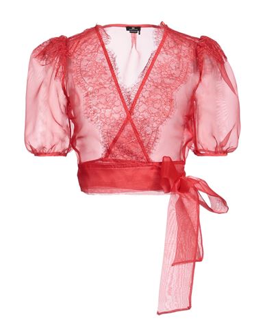 Elisabetta Franchi Woman Shrug Red Size 10 Polyester, Polyamide