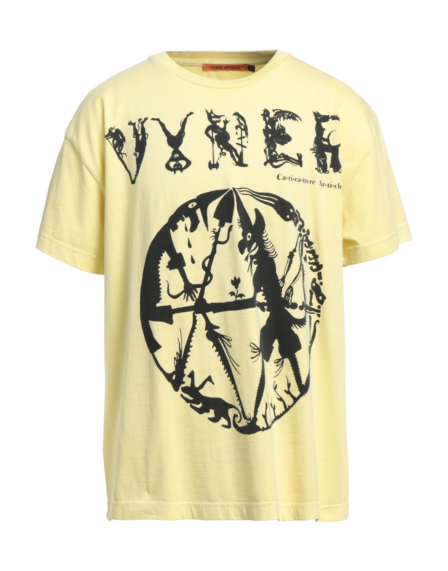 Vyner Articles T-shirts In Yellow