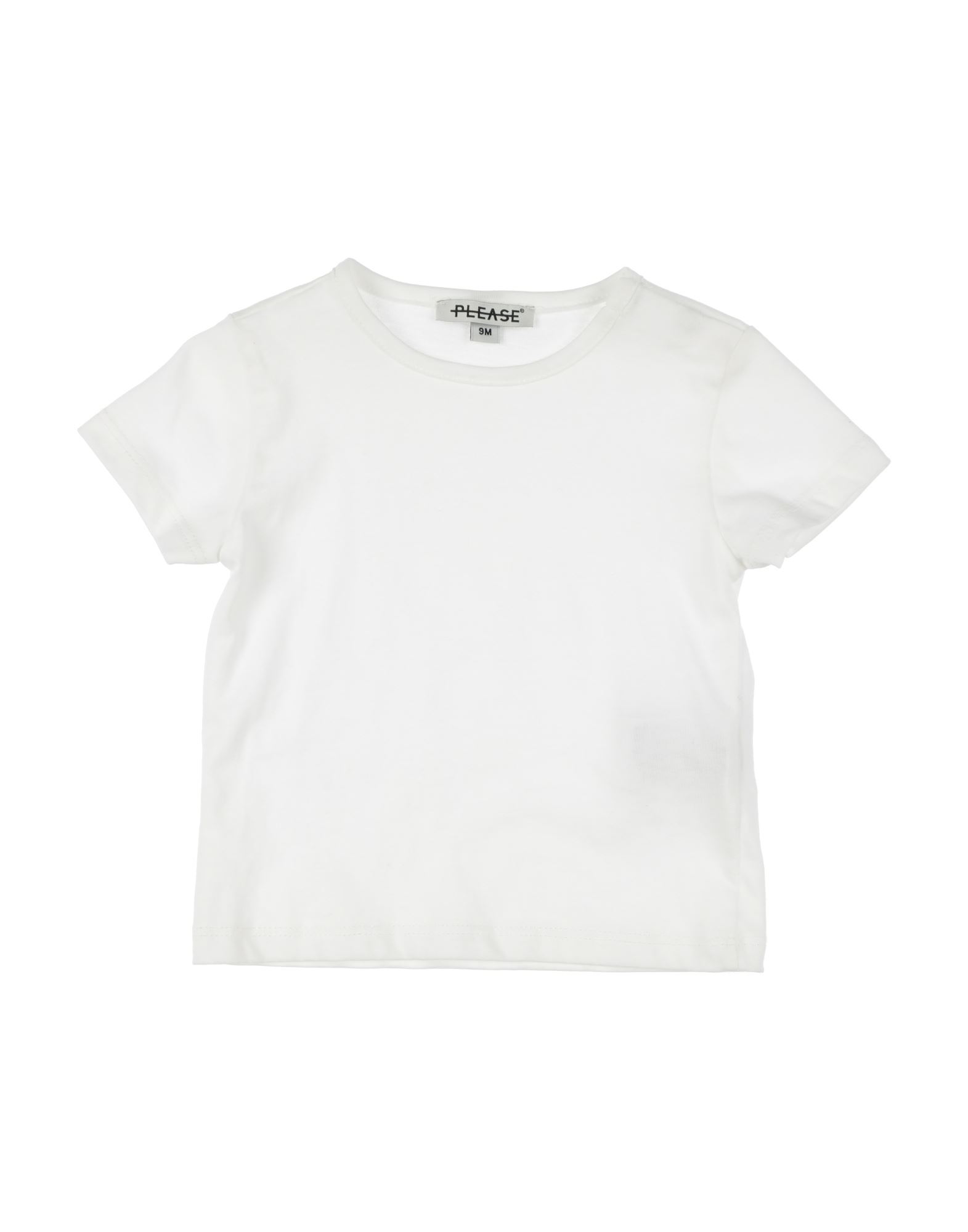 Please Kids'  T-shirts In White