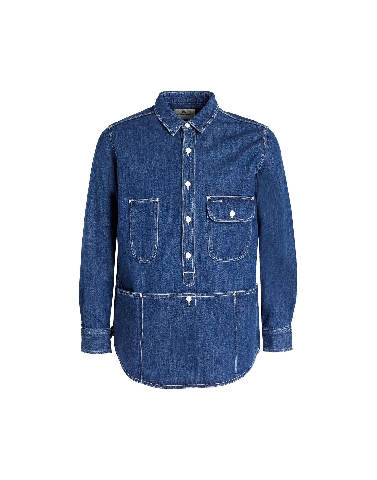 snow peak デニムシャツ 希少】snow peak デニムユーティリティプル