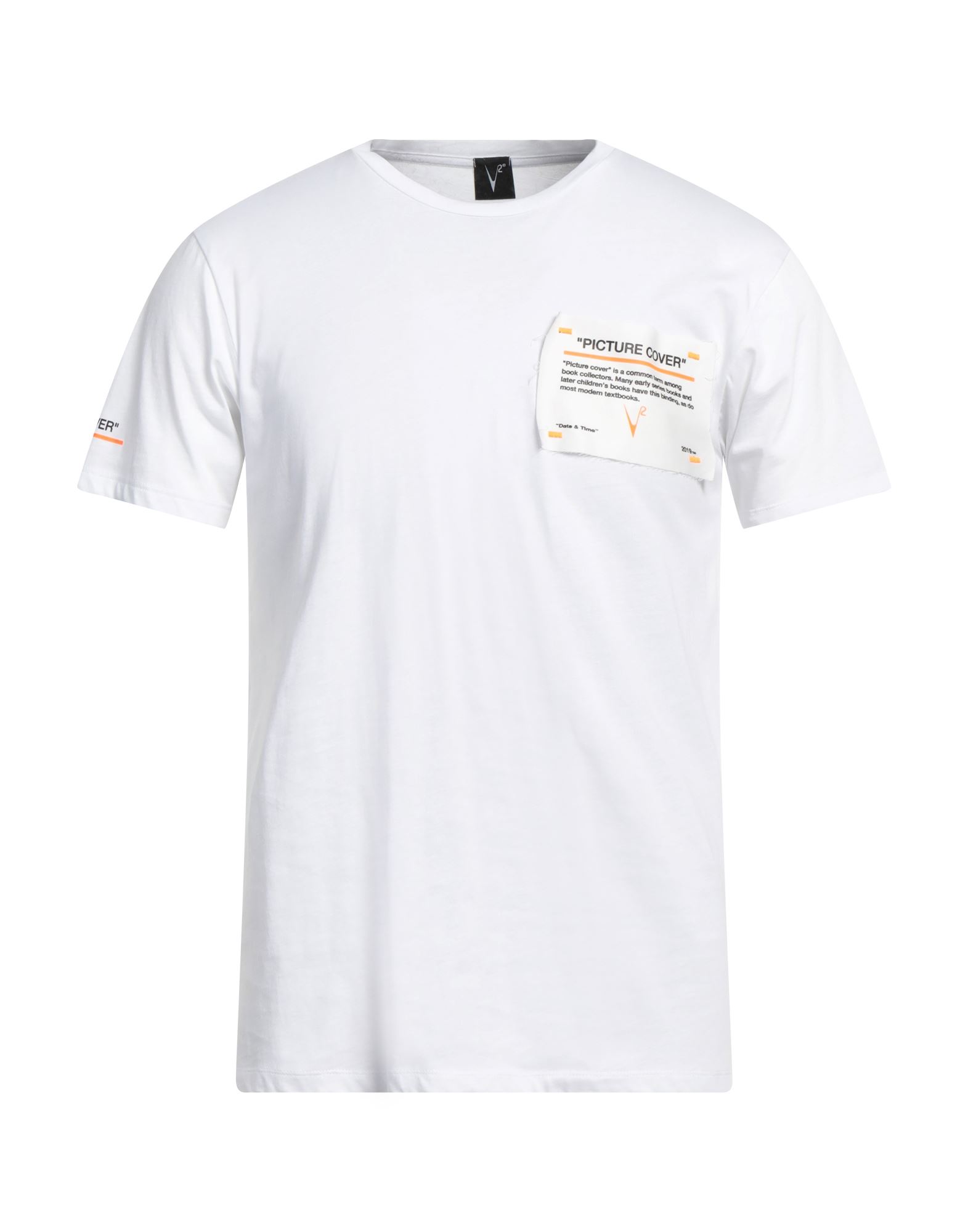 V2® Brand T-shirts In White