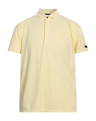 Rrd Man Polo Shirt Light Yellow Size 42 Polyamide, Elastane