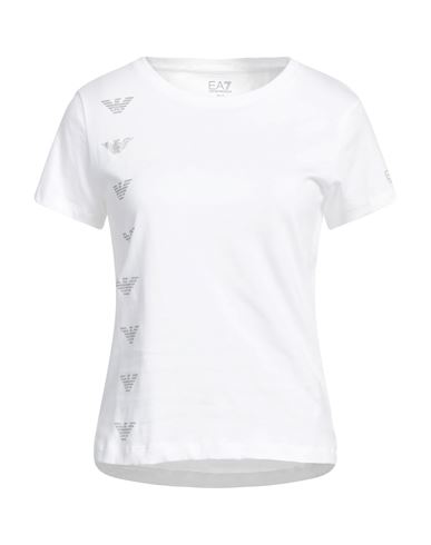 EA7 T-shirts Damen Weiß XS Damen