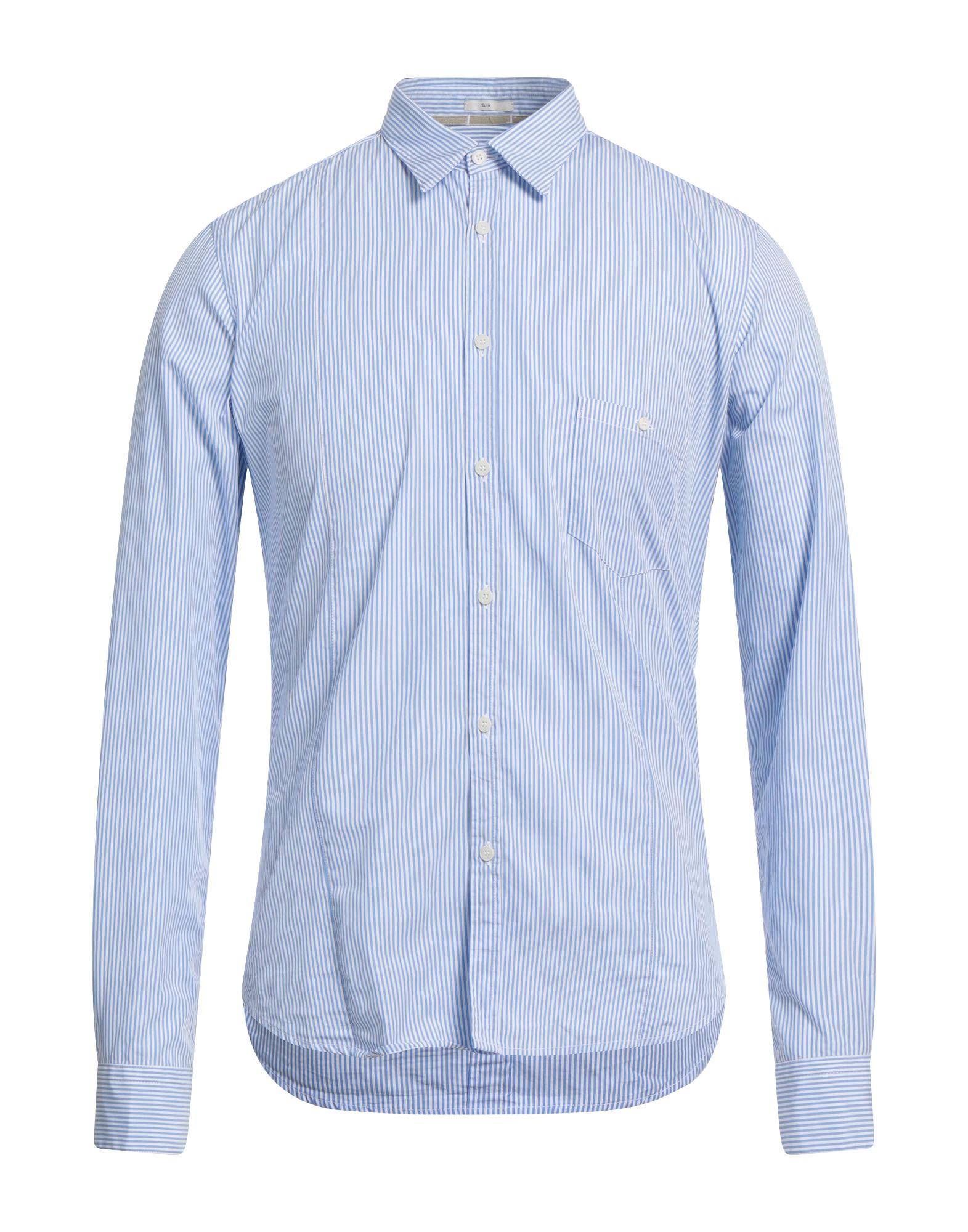 Himon's Man Shirt Sky Blue Size 17 ½ Cotton