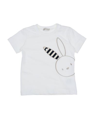 J.o. Milano Babies' J. O. Milano Newborn Girl T-shirt White Size 3 Cotton, Elastane