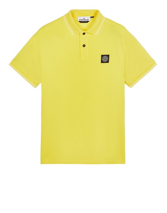 Stone Island Men's Polo Con White main image 1