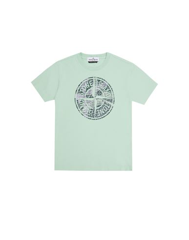 STONE ISLAND JUNIOR Short sleeve t-shirt Man 21072 ‘CAMO ONE' PRINT f