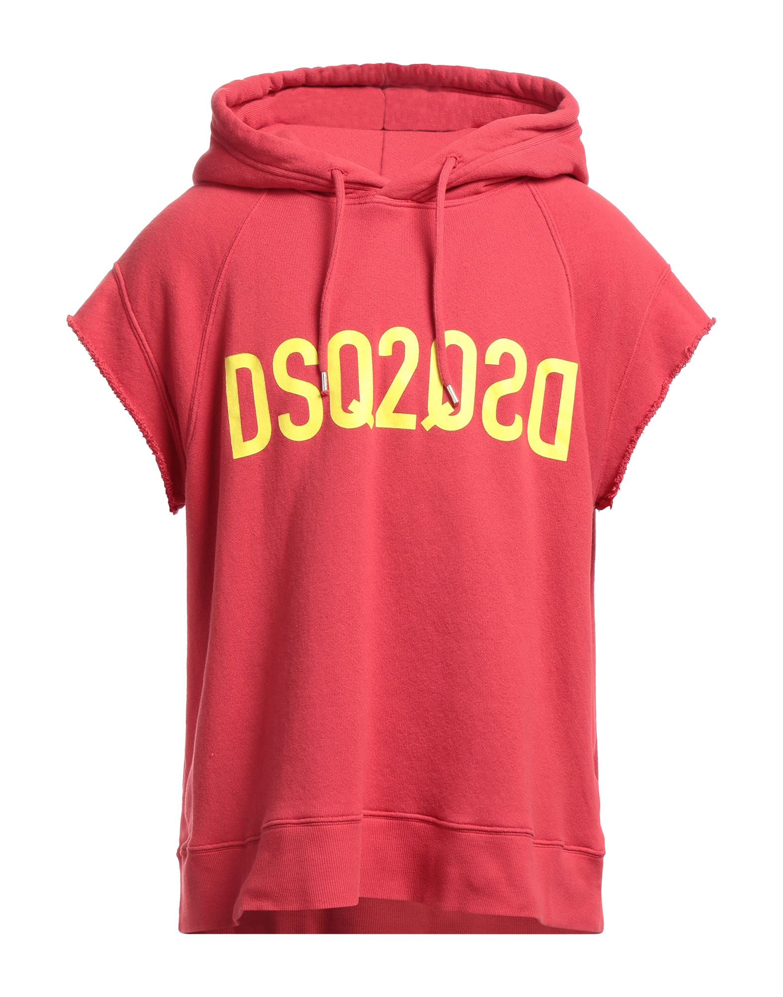Dsquared2 Sweatshirts In Tomato Red