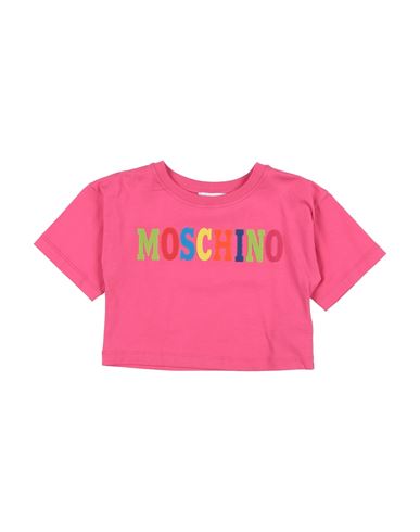 Shop Moschino Kid Toddler Girl T-shirt Fuchsia Size 6 Cotton, Elastane In Pink