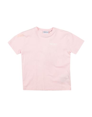 Marcelo Burlon County Of Milan Babies' Marcelo Burlon Toddler Boy T-shirt Light Pink Size 6 Cotton
