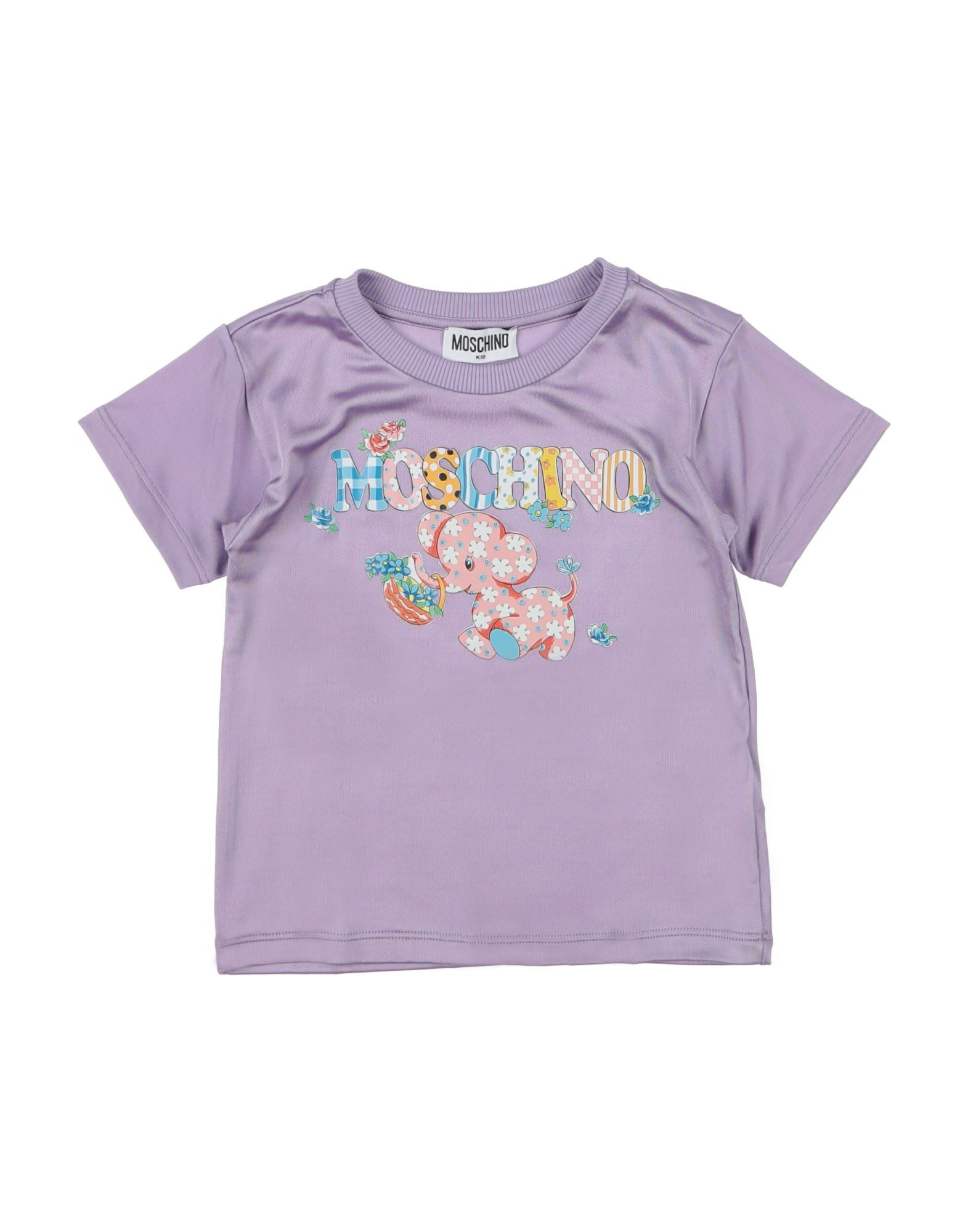 Moschino Kid T-shirts In Purple