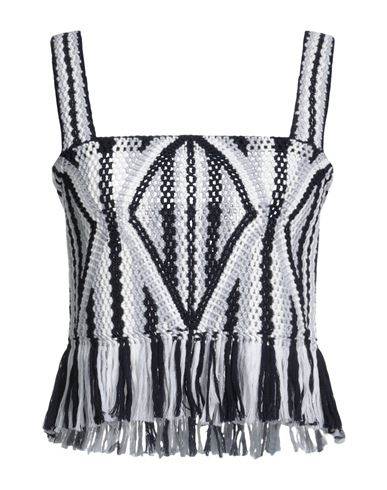 Gabriela Hearst Woman Top Black Size M Wool