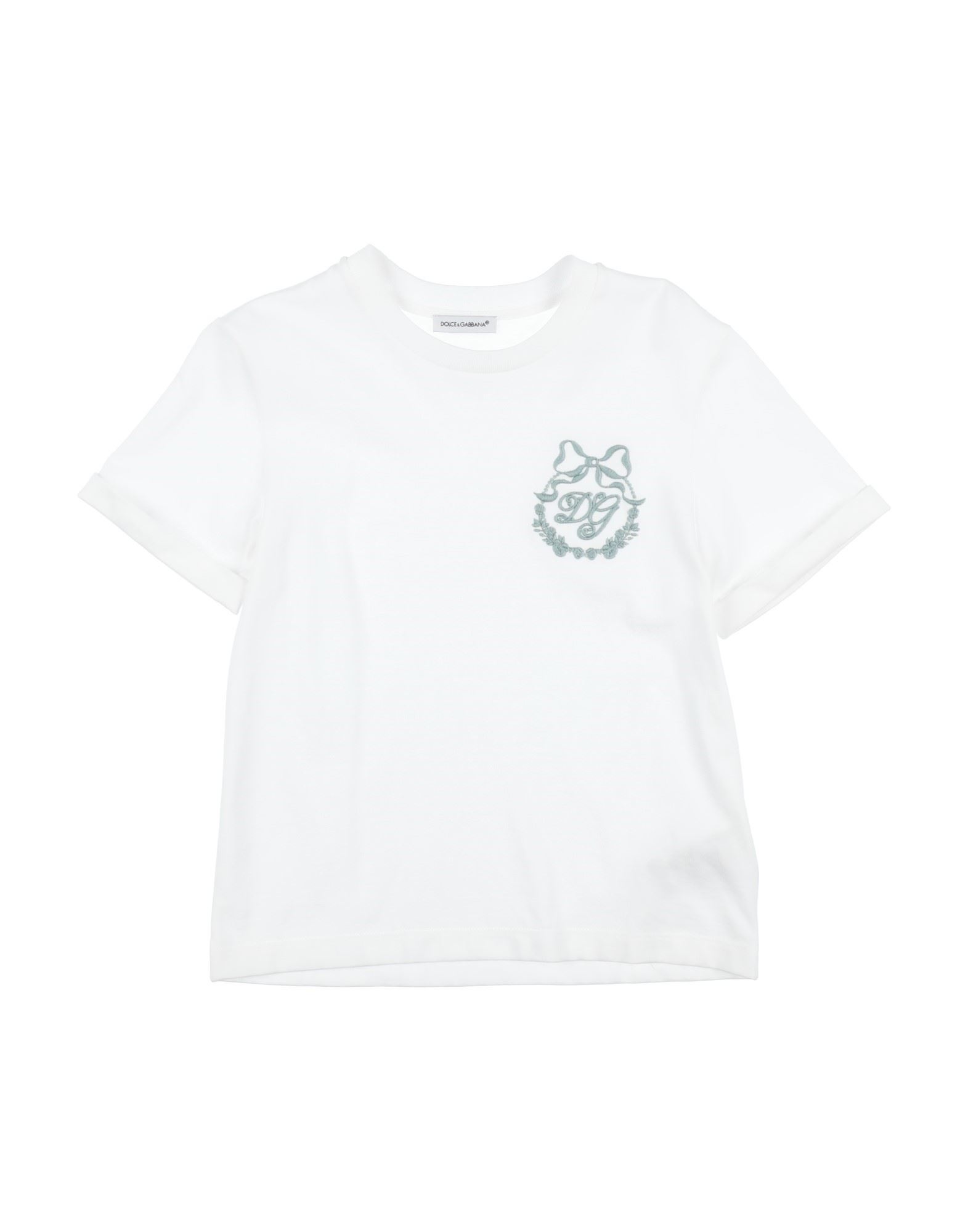 Dolce & Gabbana Kids'  Toddler Boy T-shirt White Size 7 Cotton
