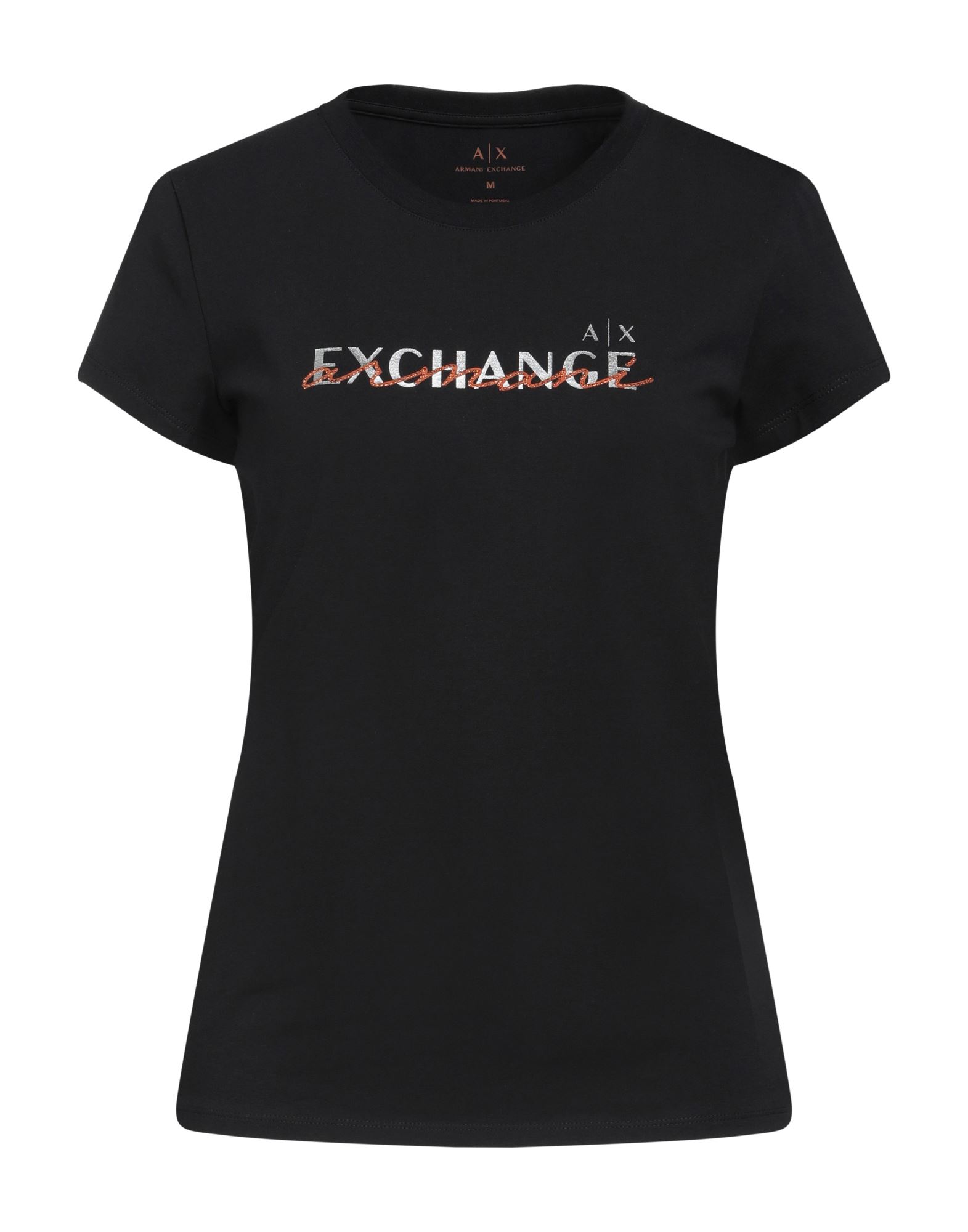 Armani Exchange T-shirts In Black