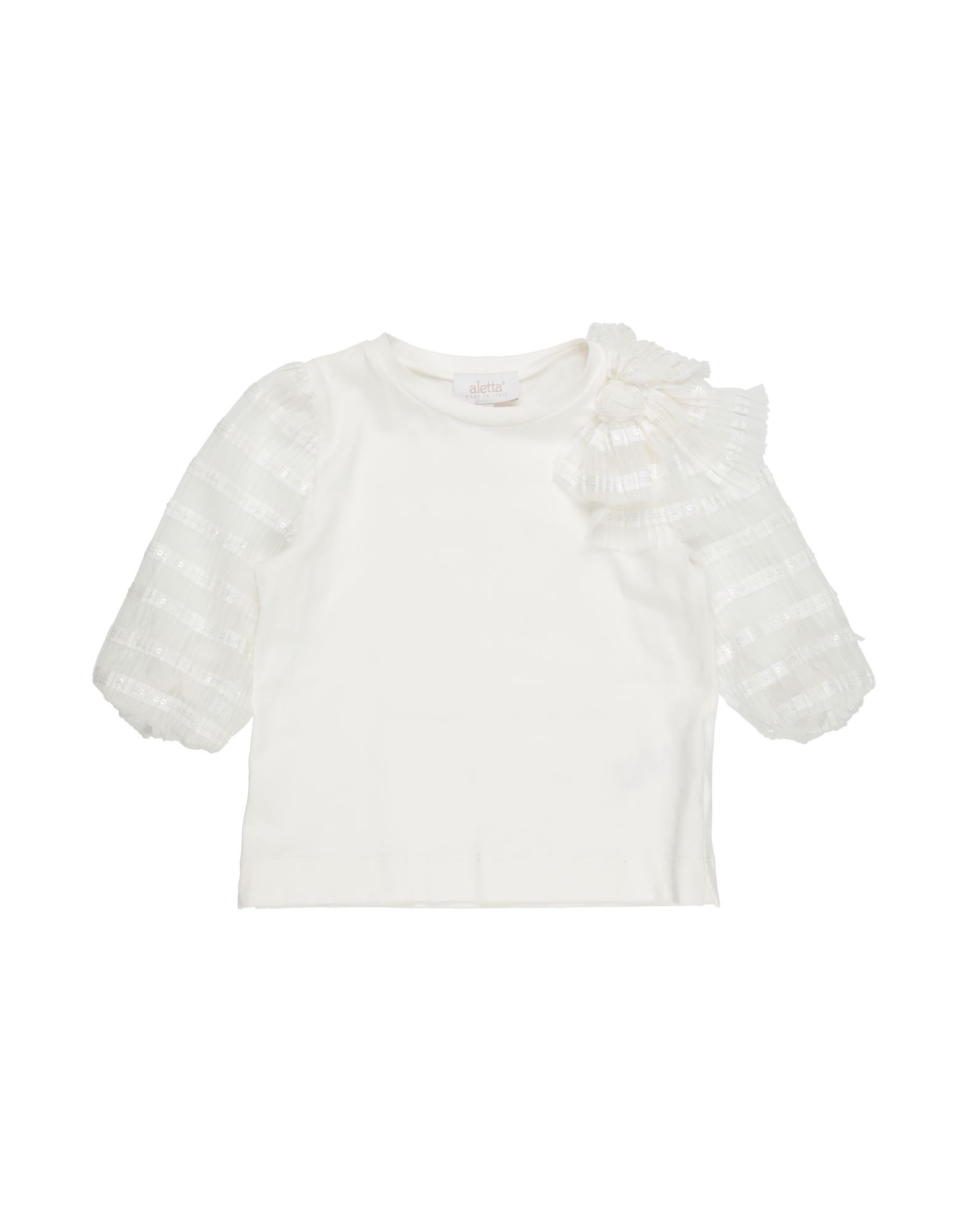 Aletta Kids'  T-shirts In White