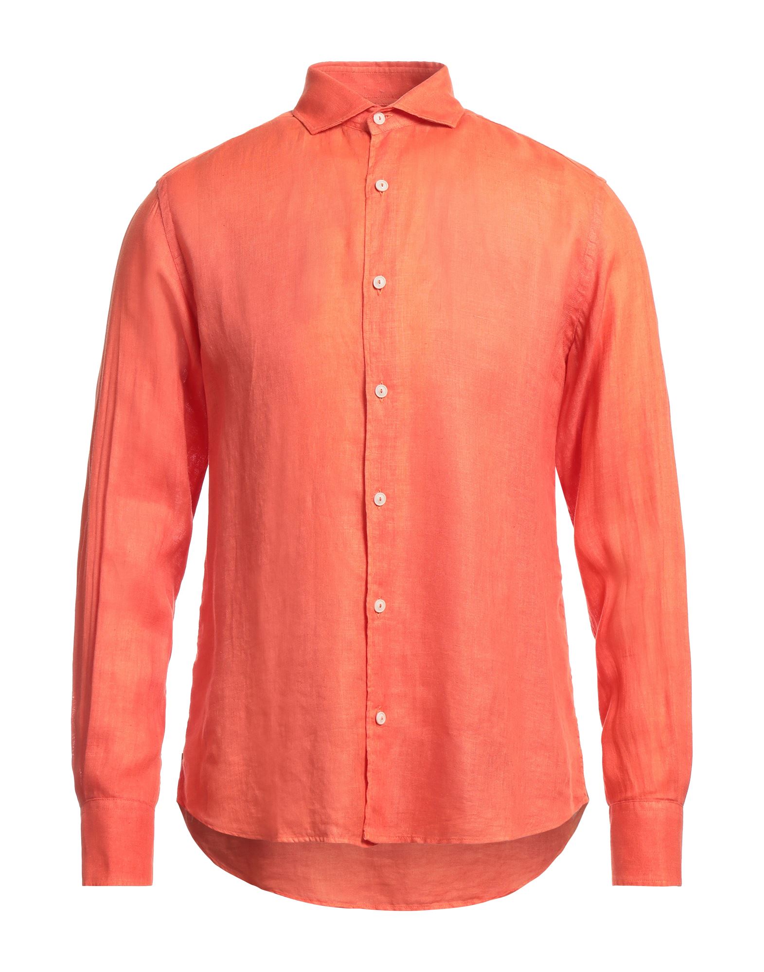 Mc2 Saint Barth Shirts In Orange