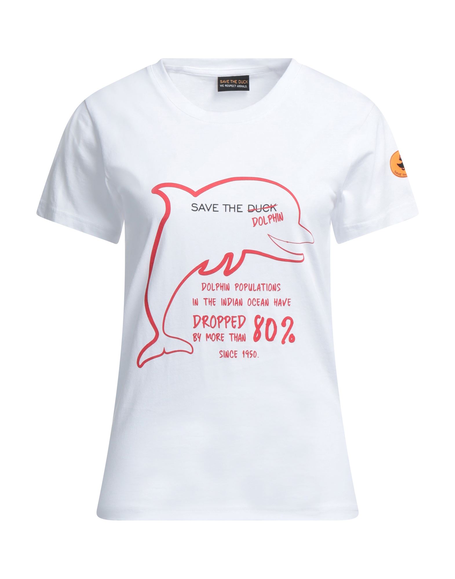 Save The Duck T-shirts In White