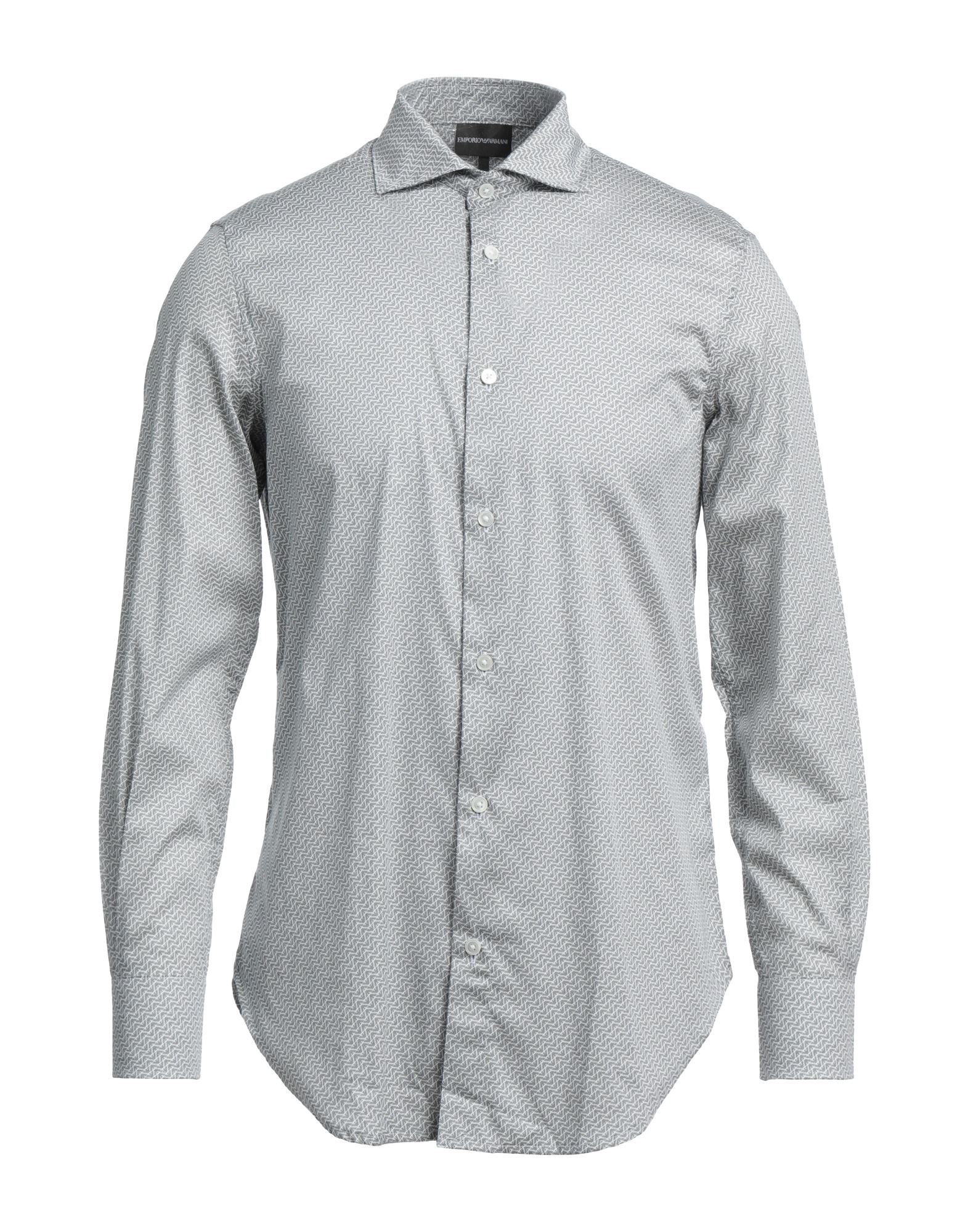 Emporio Armani Shirts In Grey