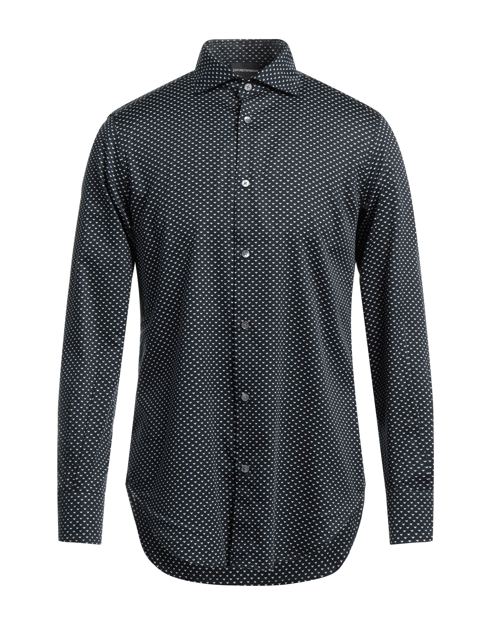 Emporio Armani Shirts In Blue