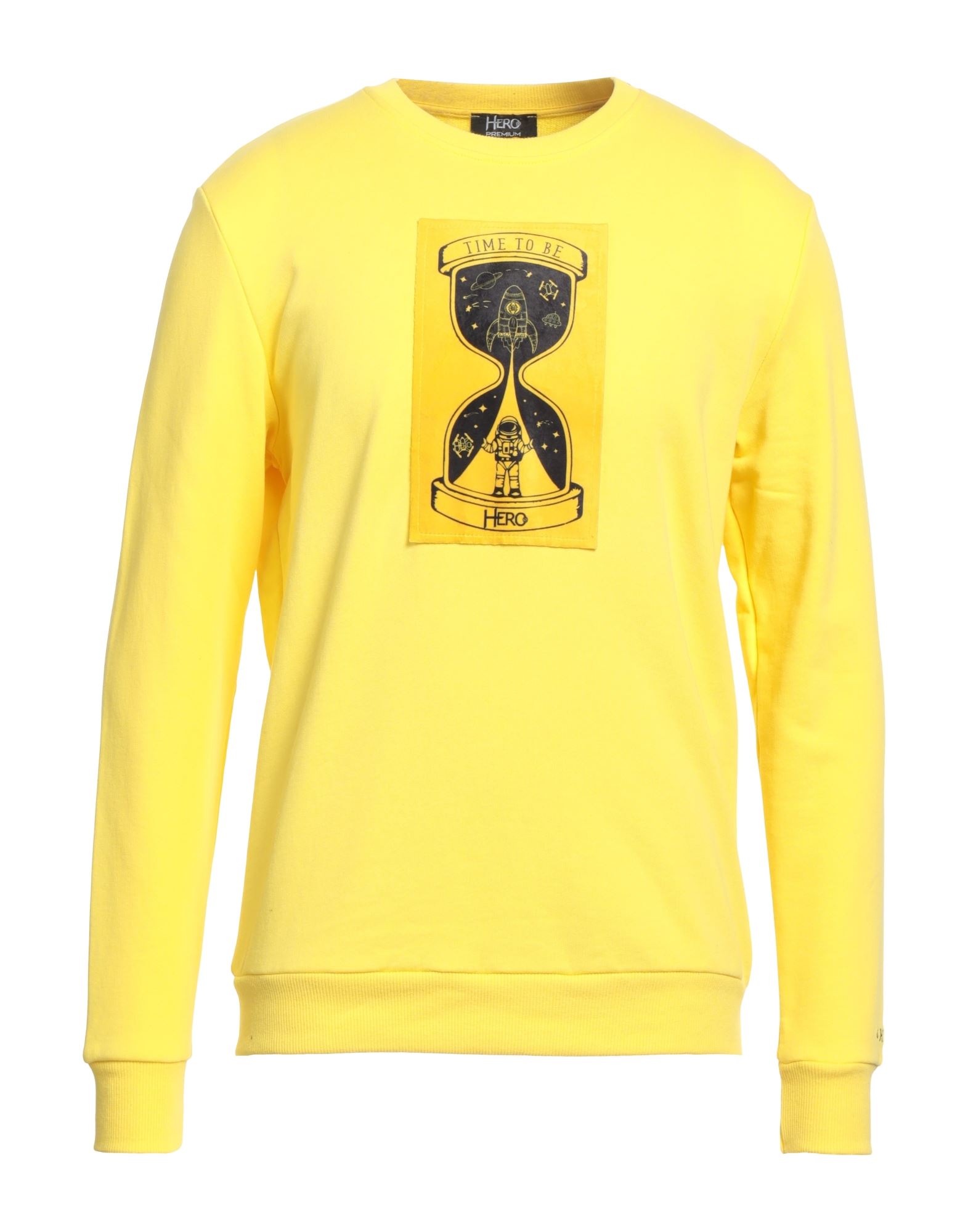 Heros Premium Sweatshirts In Yellow