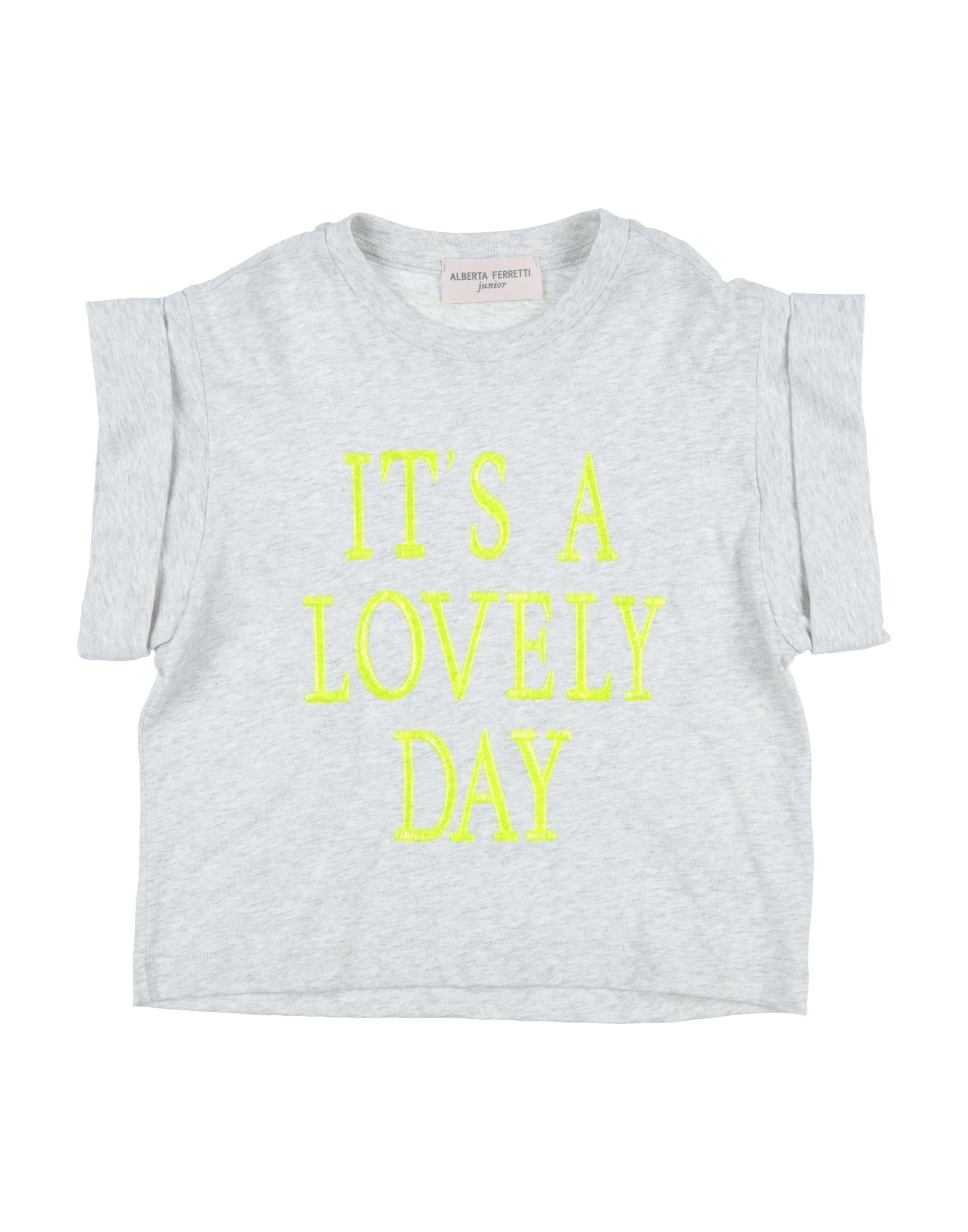 Alberta Ferretti Kids'  T-shirts In Grey
