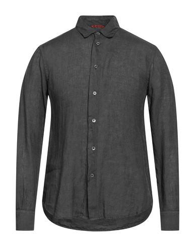 Barena Venezia Barena Man Shirt Lead Size 36 Linen In Grey