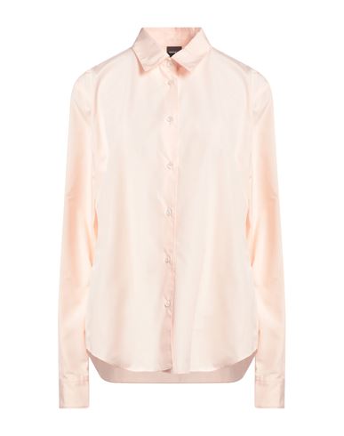 Aspesi Woman Shirt Light Pink Size 12 Cotton