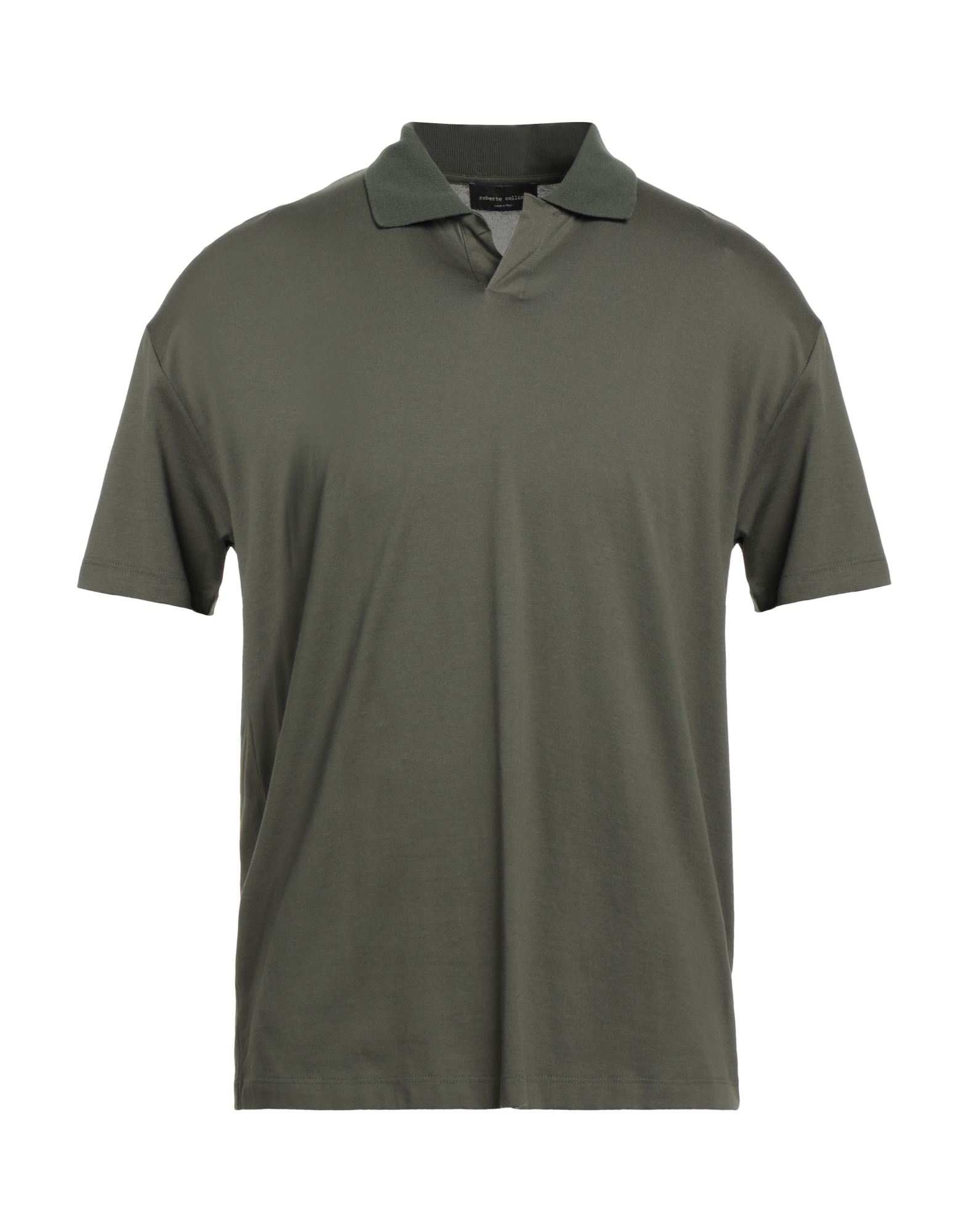 Roberto Collina Polo Shirts In Green