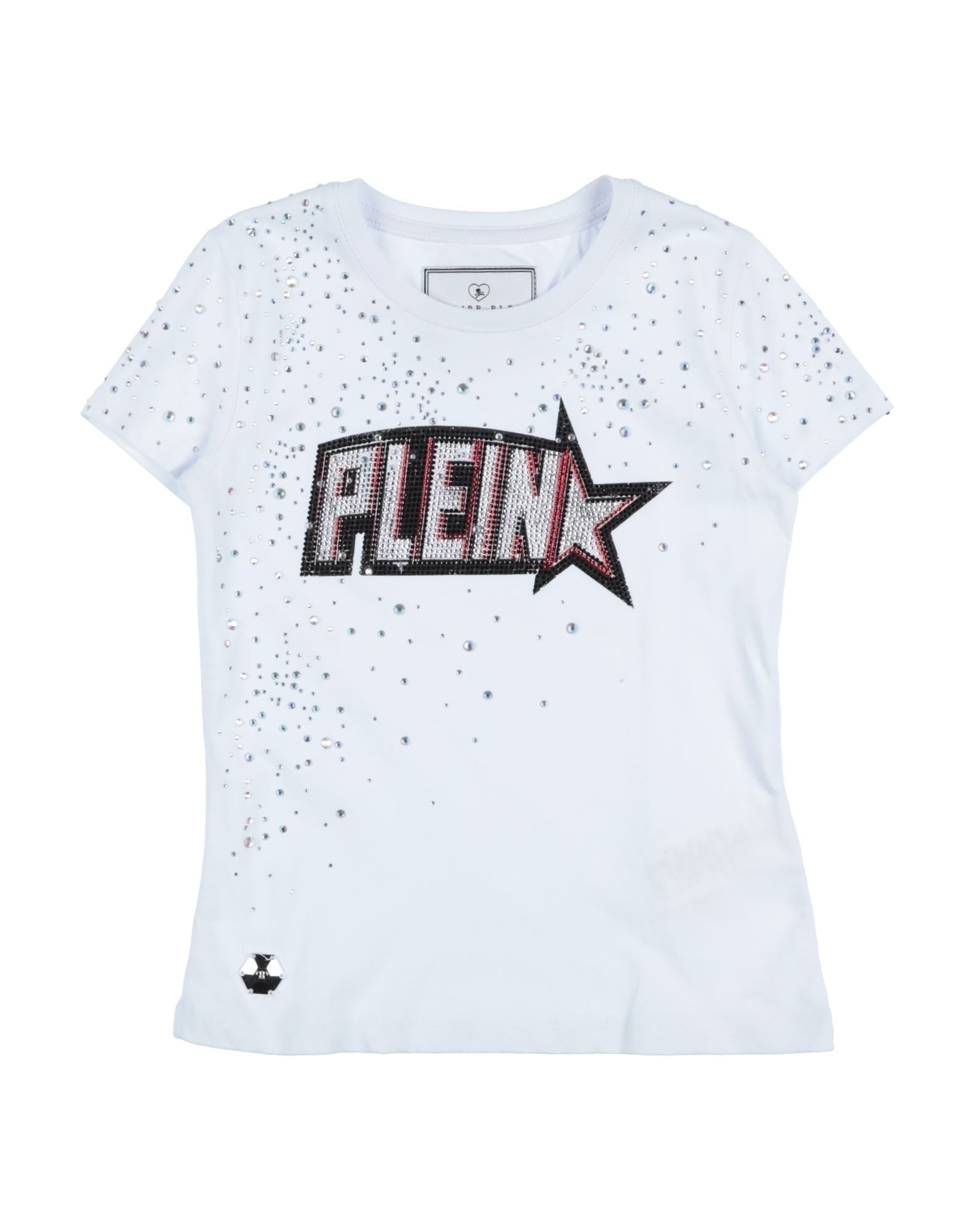 Philipp Plein Kids'  T-shirts In White