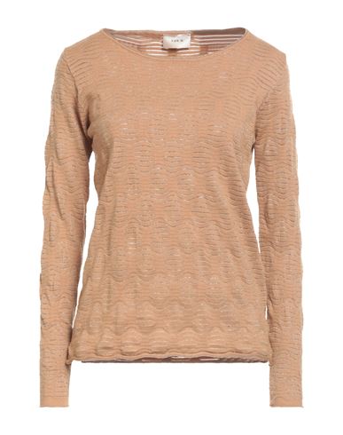TOY G. Pullover Damen Kamel M Damen